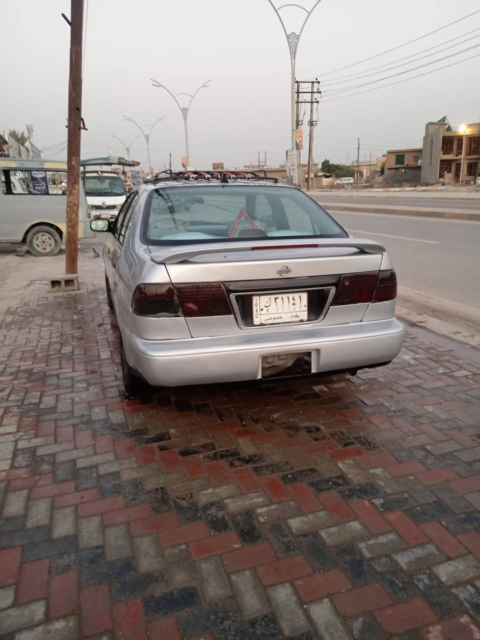 السلام عليكم نيسان صني للبيع موديل 97 كير ومكينه شرط السعر 35وبيه مجال رقم الهاتف *********** بي واتساب
