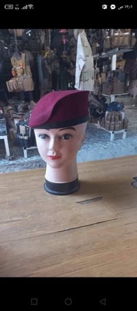 بيريه شغل درجة اولى  الحتار جلد او قماش  جمله او مفرد  العنوان باب الش...