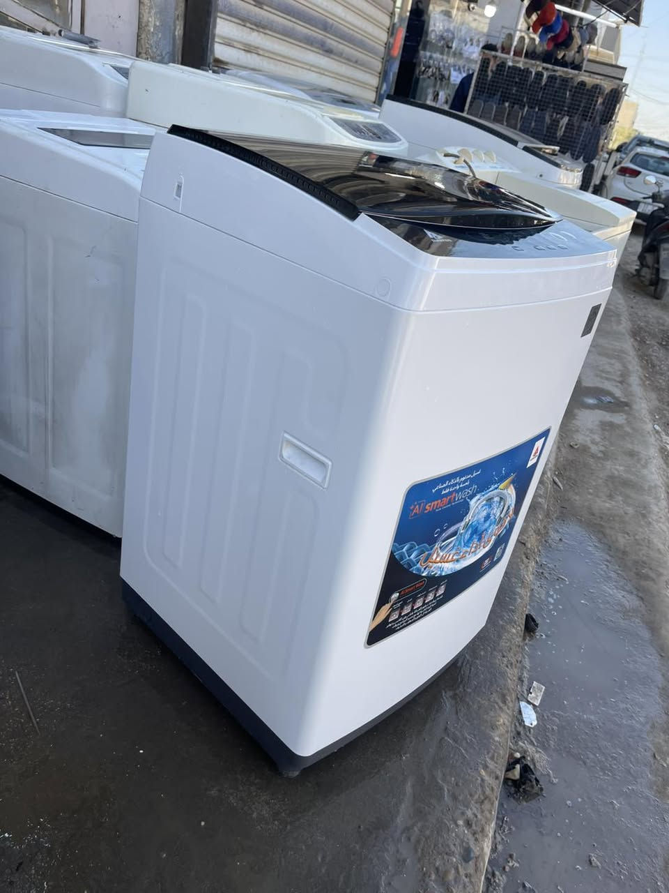 غسالة ملابس الحافظ فول اوتوماتيك  جديدة غير مستخدمة على البلاد نظافة ١٠٠٪؜
الوزن ١١ كيلو
الغسالة جديدة غير مستخدمة نهائيا 
العنوان : الدورة / المهدية الاولى
التوصيل مجاناً داخل بغداد 
السعر  175,000 دينار
للتواصل مراسلة الصفحة او الاتصال على الهاتف : ***********
