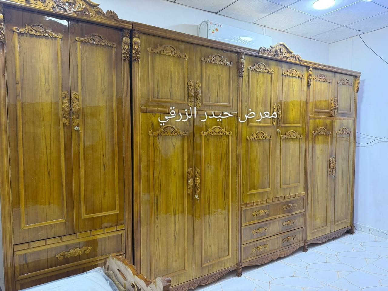غرف نوم نقد و بالتقسيط على12و 18 شهر بدون مقدمة
خدمة استبدال الغرفة القديمة بغرفة جديدة مع الاتفاق على الفرق
العنوان الموصل الأيمن الصناعة القديمة اليابسات 
لمزيد من المعلومات التواصل على الرقم
*********** يوجد واتساب
المشمولين بالتقسيط جميع الموظفين والمتقاعدين وابطال الدفاع والداخلية
