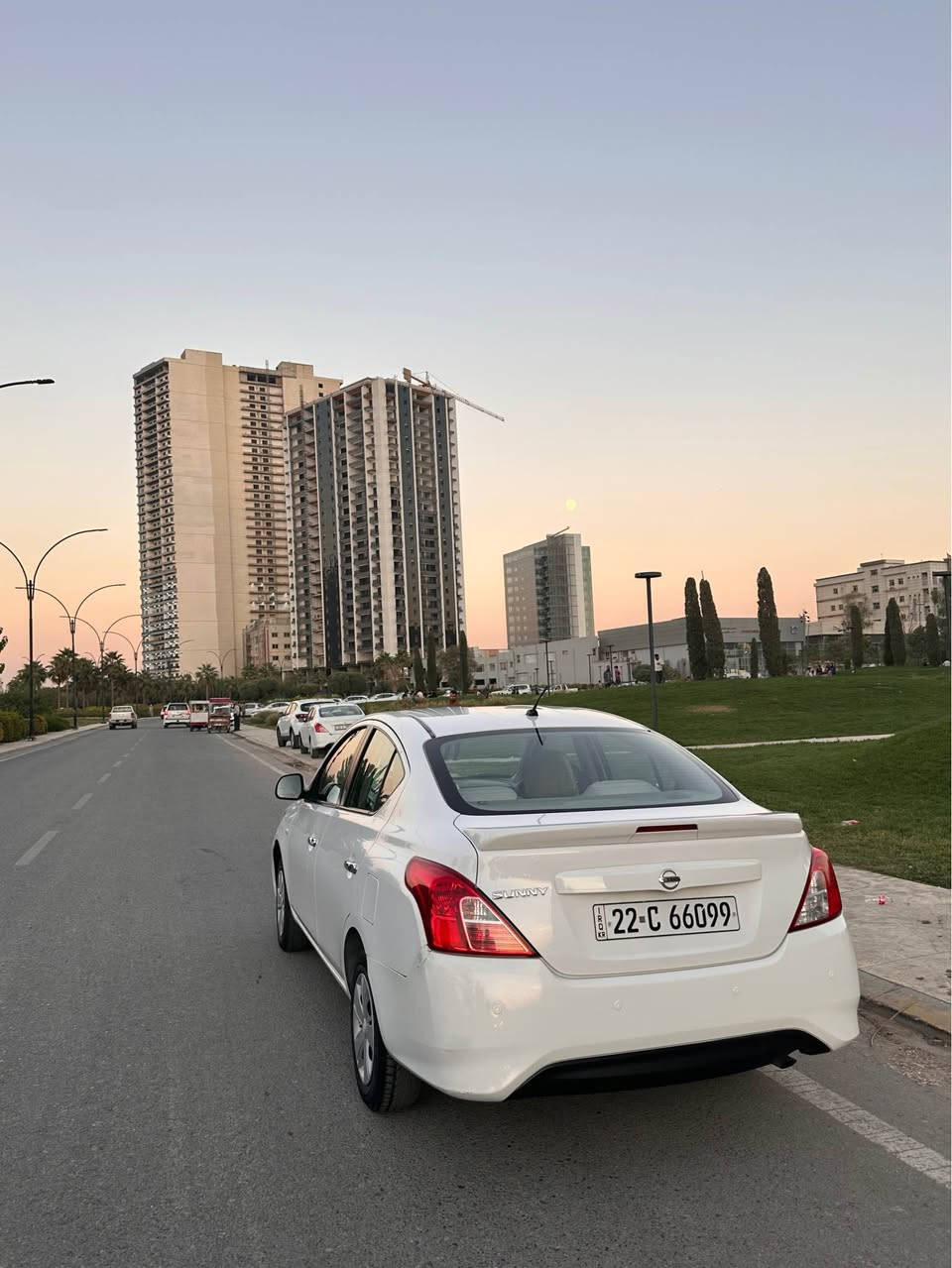 ‎نیسان سەنی ٢٠٢٠
سەیارەکە زۆر جوانە ٩٠ هەزار رۆیە بێ سبوخەو  «***********» سەیارەکە بێ مەسرەفە توند و تۆلە سەنەوی هەزەو ژینگە هەمووی نوێیە یەک دینار مەسرەفی تێدا نیە  
سعر ١١٢ وەرەقەو کەمێ مەجال
 هەولیر

‎نيسان صني 2020 بدون صبغ رقم اربيل جديد ماشية 90 الف سعر 112 بي مجال قليل 
  سنويا، هزا ،رقم ،كلها جديد 
مکان اربیل أربيل, العراق
