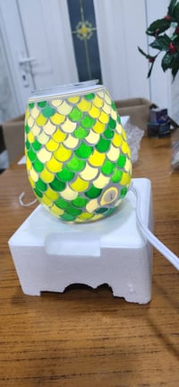 مبخرة زجاجية • لمبة