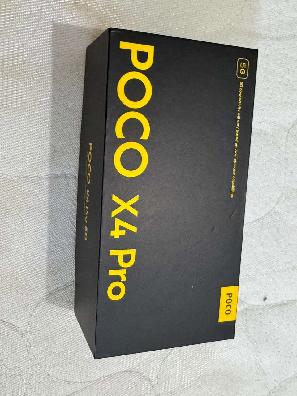 السلام عليكم 
بوكو x4 5g pro
الجهاز جدا نضيف استعماله كلش قليل مستلزماته كله موجوده والجهاز مابي اي شخط وجدا نضيف الي عنده خاطر يجي خاص 🤍


**إذا كنت صاحب هذا الإعلان وتريد حذفه لأي سبب، رجاءا أرسل رسالة إلى الدعم الفني**