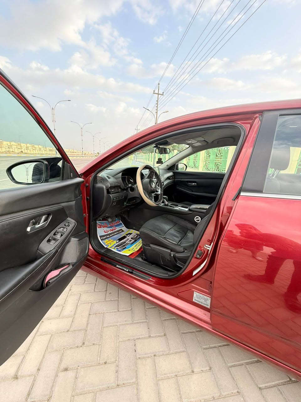 السلام عليكم مكلف بالنشر 
رقم صاحب السيارة ‭0777 376 7637‬
..
نيسان سنترا موديل 2021 
السعر 120 وبيها مجال حك الجية 
رقم الشاصي موجود وشوف ضربتها 
مكان السيارة البصرة . الزبير, البصرة
