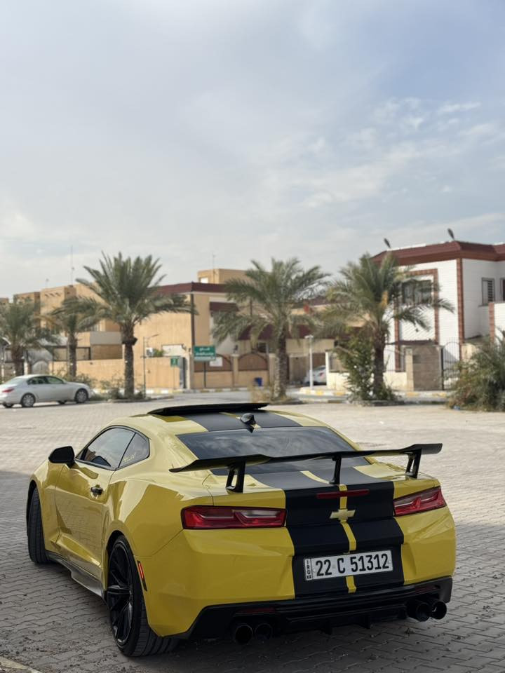 للبيع شوفرليت كمارو2016  
محرك 6 سلندر 3600
حادثه جاملغ طرف بنيد 
رقم اربيل هزه ورقم جديد تحويل مباشر 
كير محرك صدر بشرط لوك 
تراي كلش حلو 

#مواصفات 
بصمه 
سلايت روف 
رادر جانبي خلفي 
شفتات ستيران 
تشغيل عن بعد 
شاشه 
داخل جلد  
كامره خلفيه دواره 
بك لايتات LED 
صوت رهيب كلش حلوو 🙋 بلادي 
لايت زنون 
وياله قياس 20 
فول الفول شنو البالك بيها 

#مكان سياره النجف 📍

للاستفسار وتفاصيل
رقمي *********** السعر 125 بيه مجال
