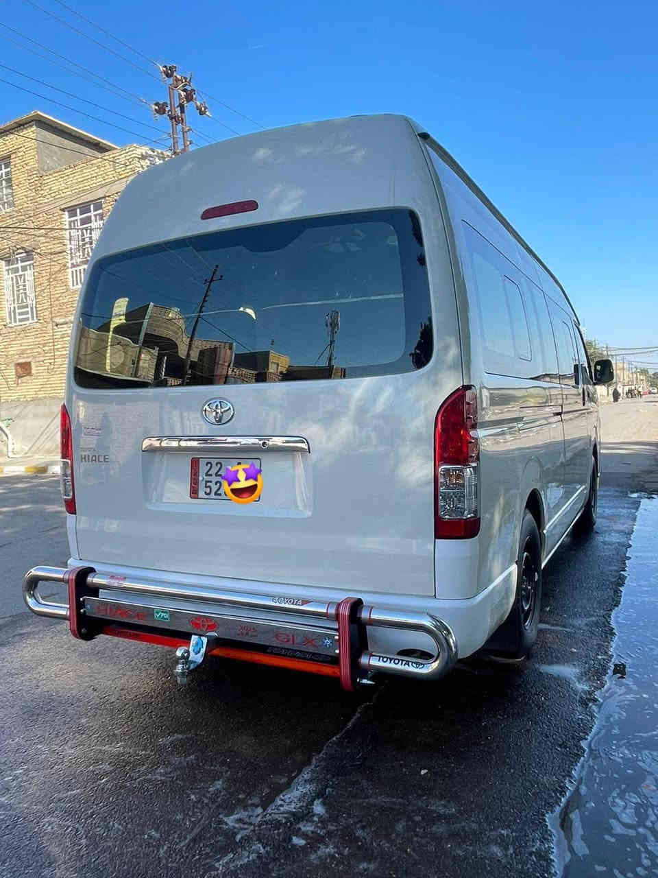 سلام عليكم تويوتا هايس 2025 بانزين كفاله من الزلغ دوشمه عامه جاهزه للخير رقم اربيل تحويل مباشر *********** مكاني بغداد
