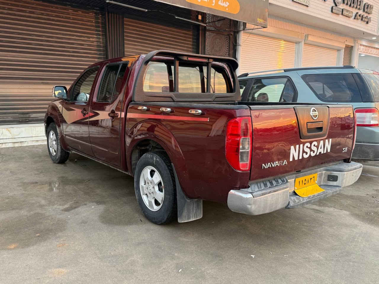 للبيع او مراوس حسب قناعة
نيسان نيفاره 2009 
بدون صبغ فقط بارد بيه
كير عادي محرك بلادي 
كير محرك اكسل  كأردن بل شرط 
كهربائيات كله شغاله
حدادية جديدةً سياره بدون مصرف جاهزة
سعر 90 بيه مجال بسيط حك جية
مكان كركوك 
*********** كركوك, العراق
