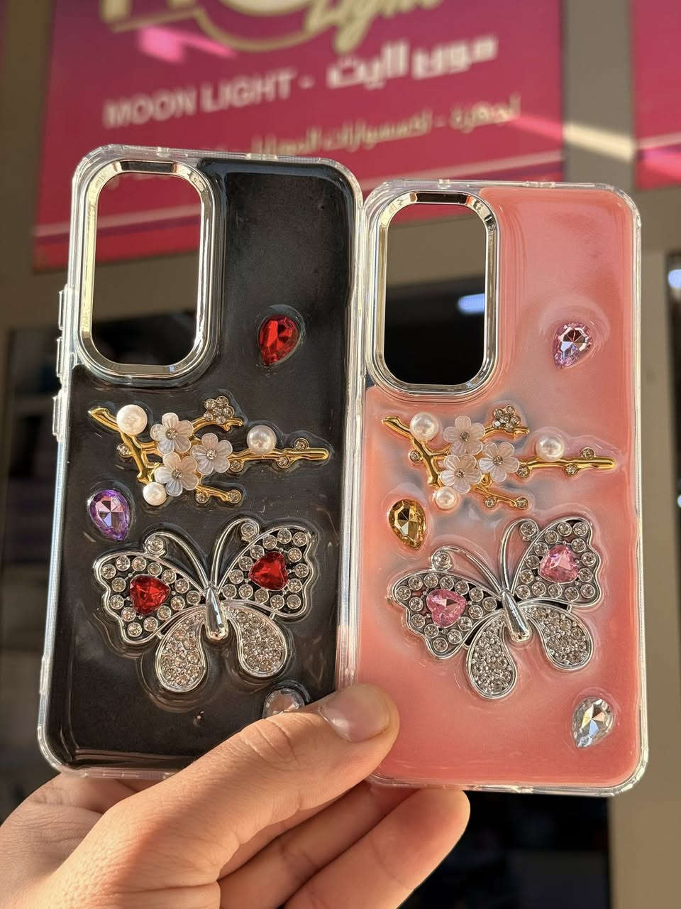 💎💎💎💎💎 جديدنا اليوم 💎💎💎💎

💎 درع نسائي ، فراشة ، جواهر ✔️✔️
💎 خامة ممتازة واشكال مرتبة 
💎 متوفر بخمس الوان براقة تعطي جمالية للجهازك ✔️

🪙 متوفر لاجهزة 
▫️ هونر X9d 
▫️ هونر X9c 
▫️ هونر X9b 
▫️ هونر X7d
▫️ هونر X7b
▫️ هونر X6c
▫️ هونر X6b
▪️ انفنكس سمارت 7 
▪️ انفنكس سمارت 8 
▪️ انفنكس هوت 40i
▪️انفنكس هوت 60 برو بلاس 
▪️انفنكس سمارت 10
🔸 تكنو سبارك غو 2023 
🔸 تكنو سبارك غو 2024
🔸 تكنو سبارك غو 2
🔸 تكنو كامون 40 برو 5g
🔹 ريلمي نوت 60x 

➖➖➖➖➖➖➖➖➖➖➖➖➖➖➖
❇️ يتوفر 🚚 توصيل لجميع المحافظات 🔥
للتواصل : متواجدين فقط على الواتساب 
*********** طارق
او الانستغرام https://www.instagram.com/moon_ligth100?igsh=emYyeWVheXUyaHk0&utm_source=qr
➖➖➖➖➖➖➖➖➖➖➖➖➖➖➖
العنوان 📍 : هيت - الجمعية الاولى - ( شارع حامي حميد) ( مكتب مون لايت moon light ) مقابل مجمع الملكة - مجاور مكتبة اقلام
