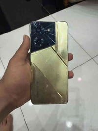 تكنو بوفو 5 ذاكرة 256+8 بطاريه 6000 شاحنته 45W جهاز نضيف مستبدل فقط شا...