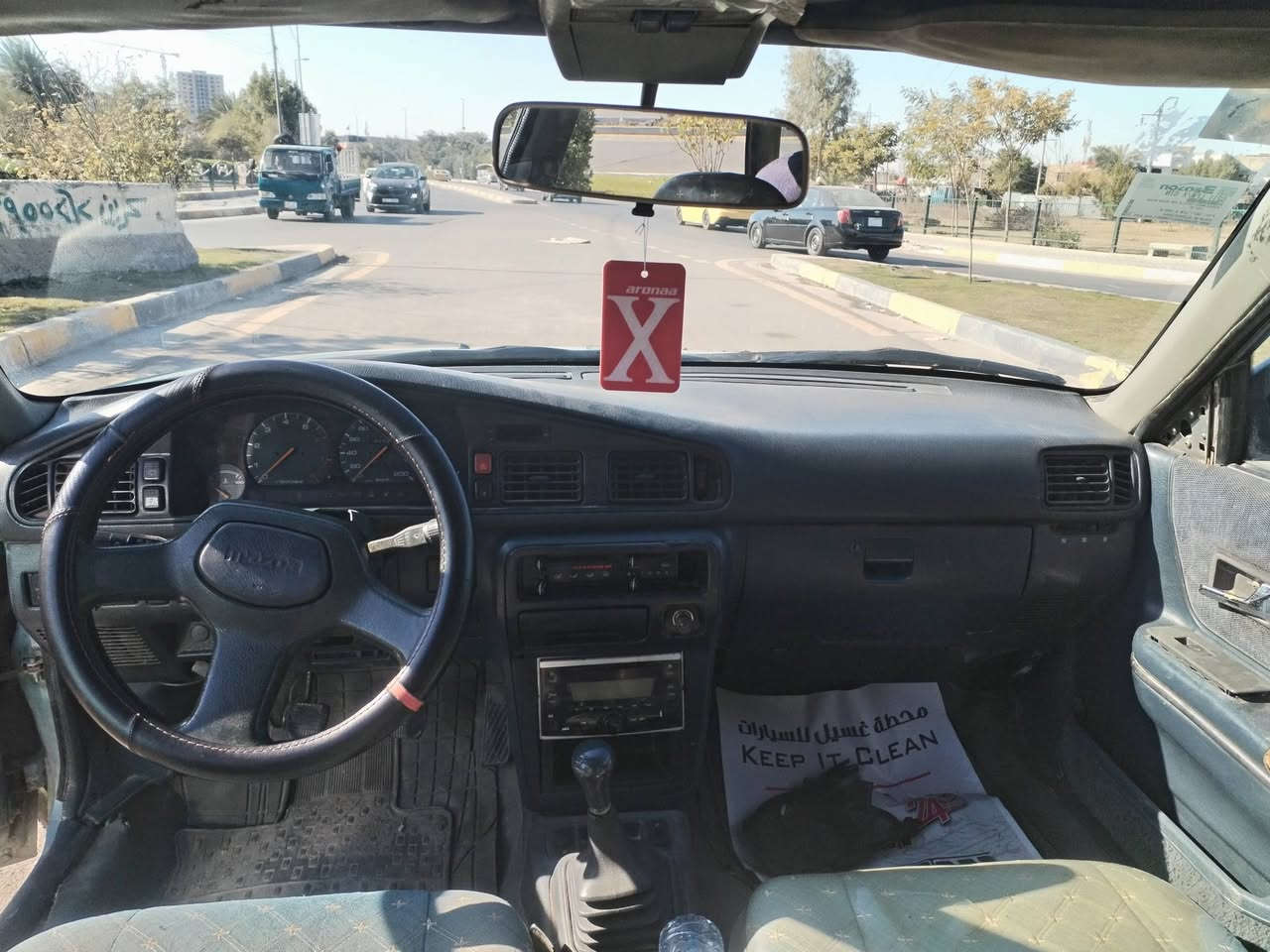 السلام عليكم عيوني مازده موديل 92 حجمها 626 ستيشن رقمها بغداد جديد رقمها مميز  سياره فول عده كير عادي سياره جاهزه من كلشي تبريد شغال مابيها اي نقص جاهزه مجهزة تخم تاير جديد دوشمه جديده  رايدها ٣٧ ورقه مكاني في بغداد البياع حي الاعلام اتصال على رقم *********** سياره كلش حلو ومرتبه ترايك من البصره الي زاخو
