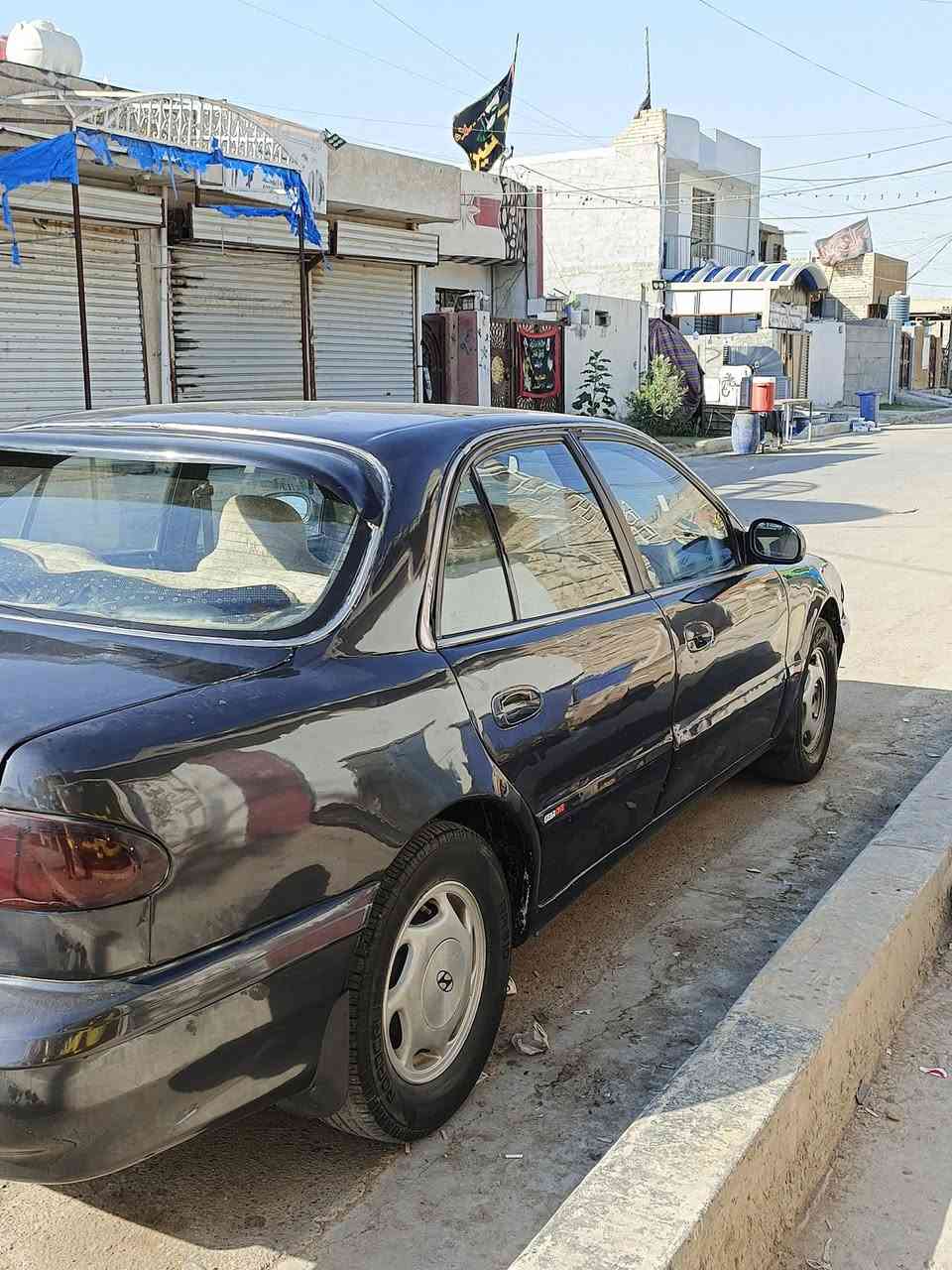 السلام عليكم سوناتا تو موديل ٩٣ رقم ديالى سياره كفله من ظربه ومعجون وكير ومحرك  2000تبريد شغال سياره نقصه زوج تايرات وصدر نص ونص  سياره بسمي ودخله هزه جديده رقم انكليزي مكاني بغداد فلكه سلمان باك قضاء المدائن اتصل وبي وات ساب ‏‪***********‬‏
