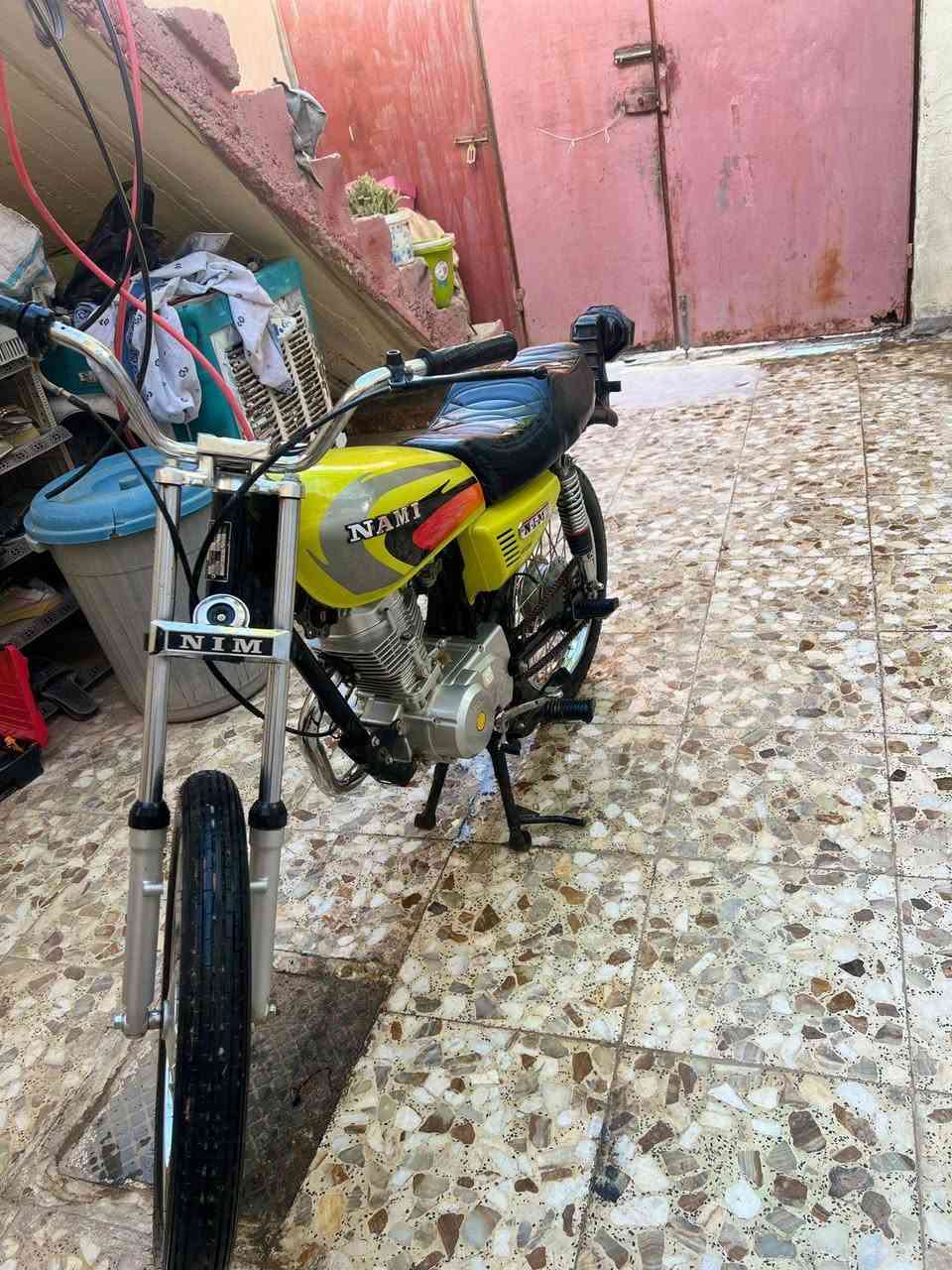 دراجه للبيع موديل 2025وبيه غراضه لبلاديه كامله اوراق اصولي وكيل العارضي نجف بقيت التفاصيل علا هاذا الرقم ***********
