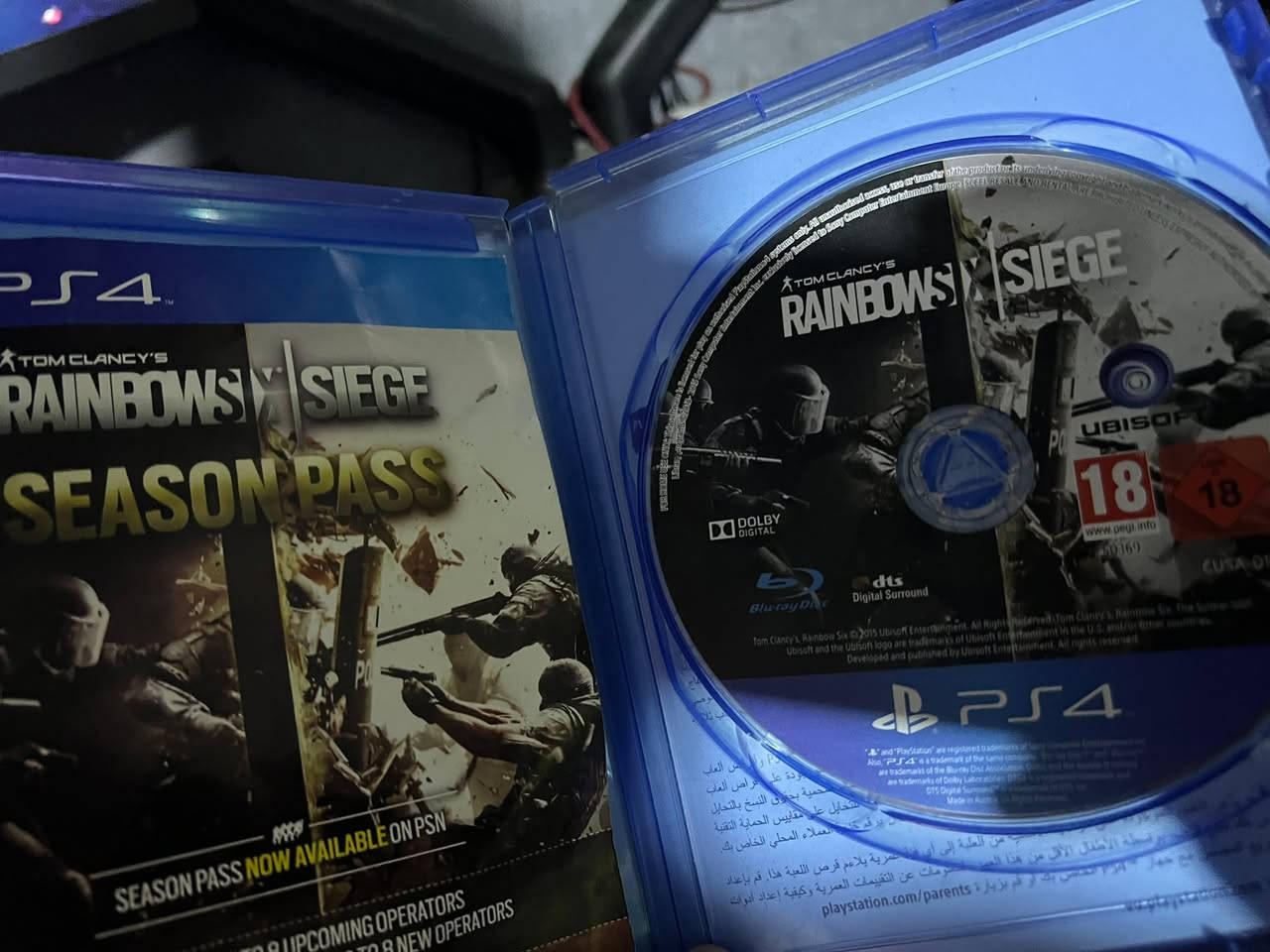 بلي فور سلم اونلاين | PS4 Slim online
- 500gb ريجن ٢
- الجهاز نضيف ما داخل صيانة ولا مفتوح 
- مع  قطعة ربط ماوس وكيبورد وقرص رينبو ٦ 
-الجهاز بدون جوستك بس موجود كامل ملحقاتة الثانية والكارتونة 
-السعر 200 و الموقع (بغداد الامين الثانية)


**إذا كنت صاحب هذا الإعلان وتريد حذفه لأي سبب، رجاءا أرسل رسالة إلى الدعم الفني**