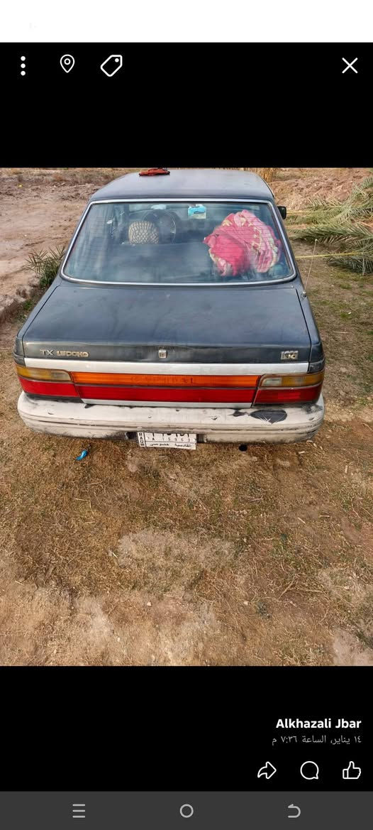 السلام عليكم كيا كابيتال موديل 1993 سنويه لغايه 2027 سياره مقفوله من الضربه ومن الصبغ مكانها ديوانيه الحمزه الشرقي حداديه نظيفه فقط الگير بي قلايچ الاول والثاني ما يجن سعر 20 وبي مجال مداور  وقت ما تريد رقم الموبايل***********
