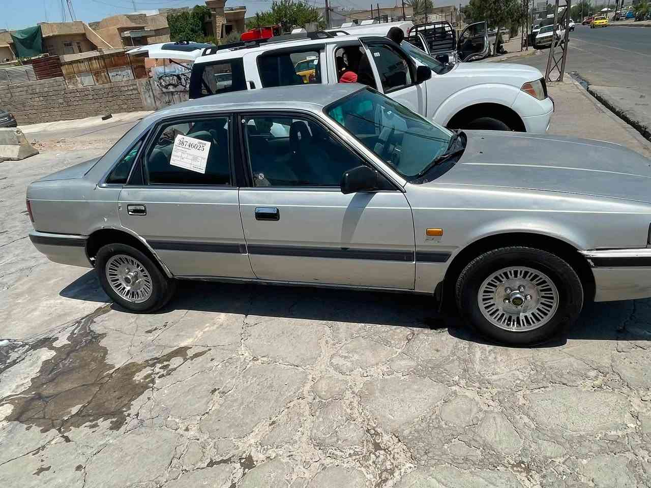مازدا 626
رقم نينوى مسطرة
موديل 87 
محرك 8 بخ المرغوب 
كير عادي 
شرط الكير والمحرك 
طخم 70‎%‎
سنوية عظم لغاية 29 
هزة جديدة 
كوبون بانزين بيها
اني الشرعي مالها تحويل او وكالة 
السعر 32 بيها مجال قليل 
***********
***********
