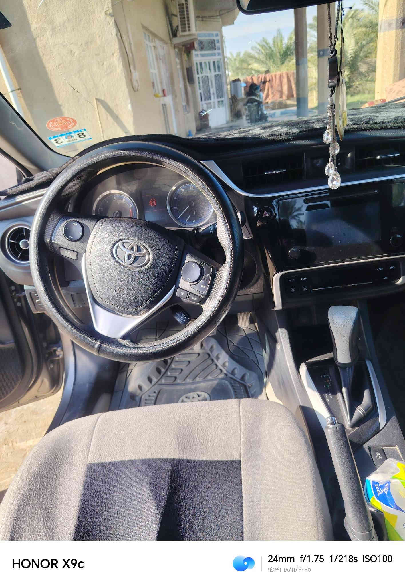 يالله
سلام عليكم كورلا 2019 للبيع محرك 1800 
رقم بغداد الدولي مواصفات LE تحكمات ستيرن تبريد ثلج سونار موضح بل صوره مكان ديالئ ناحيه السلام (قريه صريوات)  سعر 143 بيه مجال للطيبين ( للاستفسار ***********)🤙
