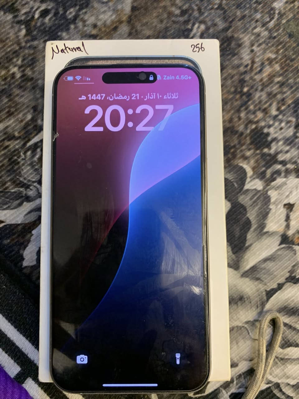 ايفون 15 برو ماكس مكفول شخط مابي بطارية 100 ذاكرة 256  السعر مليون و200 الف


**إذا كنت صاحب هذا الإعلان وتريد حذفه لأي سبب، رجاءا أرسل رسالة إلى الدعم الفني**