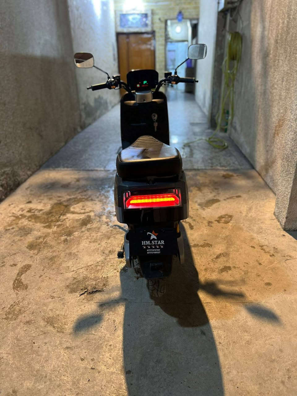السلام عليكم   دراجة شحن
المواصفات 
السرعة الحقيقية 60km
تقطع بالشحنة الواحدة 50km
نضام ال(R) رجوع الى الخلف 
نظام مثبت سرعة 
نظام تحديد العطل 
لايت زينون عالي ناصي
دراجة اخت الجديدة الله شاهد كاملة مبيها اي نقص
سعر مناسب السعر  450 وبيهة مجال 
للاستفسار *********** المكان المشتل
