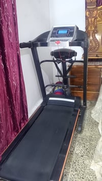 جهاز جري مستعمل من شركه sport جهاز جبلي يحمل وزن 200kg وحساس قلب وسماع...
