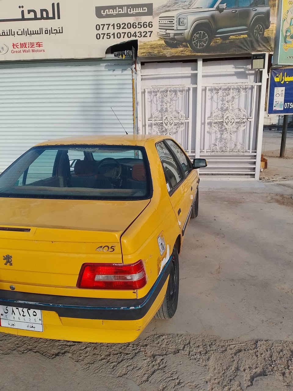 السلام عليكم بيجو للبيع موديل 2013 كير محرك مكفول السعر 35و بيهه مجال العنوان بغداد المدائن موبايل ***********
