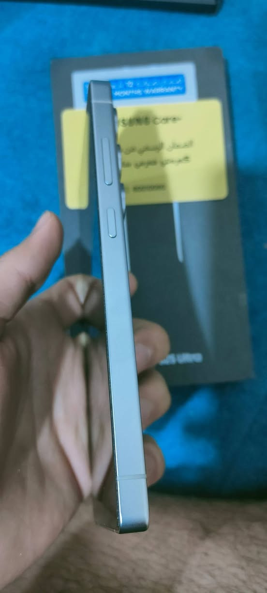 للبيع جهاز s25الترا جهاز جديد وياه كارت ضمان ذاكره ٢٥٦ شريحتين
***********
