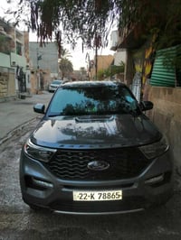 فورد اكسبلور  موديل ٢٠٢١ رقم اربيل ب اسمي فئه  XLT ماشيه ٣٨ وقابله للز...