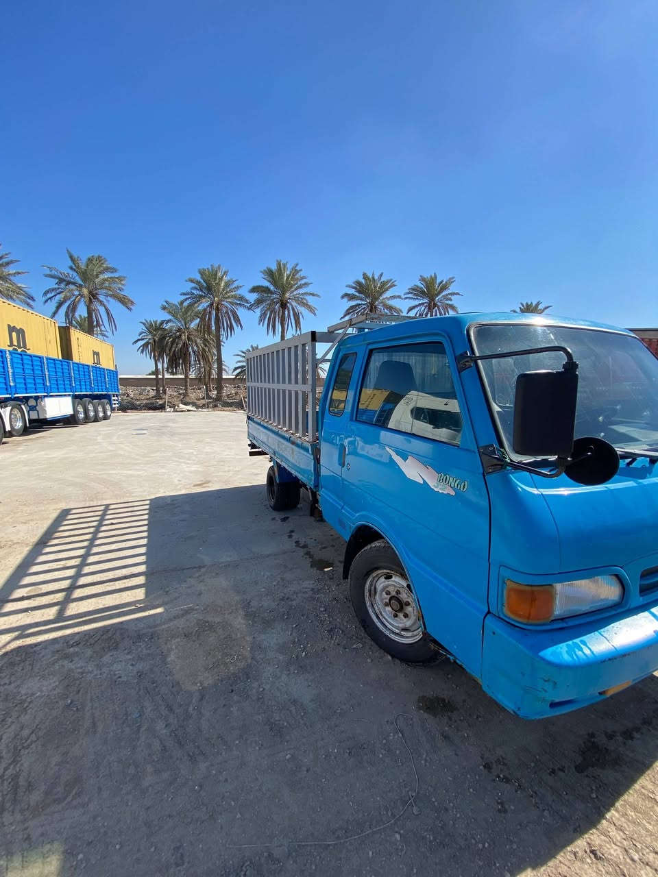 سلام عليكم سيارة للبيع كيه بنكو حمل موديل 1995
سيارة جاهزة مآل جناي مكفوله من الضربة والتبديل  
مكينة 2700 مكينة وكير واكسن مكفولات شرط حداديه جديده 
تخم تايرات جدد كهربائية شقاله رقم كربلاء  تحويل مباشر المكان بابل 
للتواصل ***********
