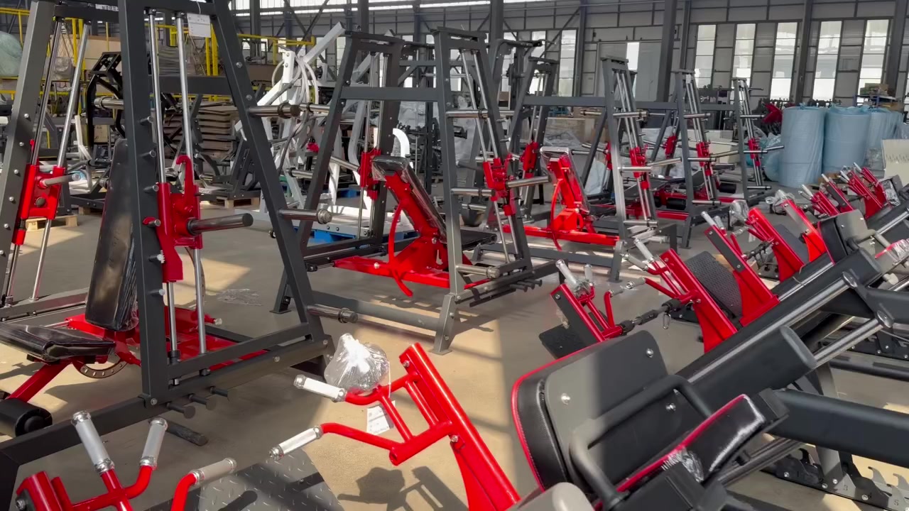 Plate loaded Tower Smith. 
Flat/Incline/Decline all available, it‘s a perfect machine for gym or home. 🤩

Feel free to contact if you have any order of gym equipment 🦾

*Always looking for exclusive wholesaler around the world*

Looking forward to our cooperation
#gym #fitness #gymowner #gymlover #manufacturer


**إذا كنت صاحب هذا الإعلان وتريد حذفه لأي سبب، رجاءا أرسل رسالة إلى الدعم الفني**