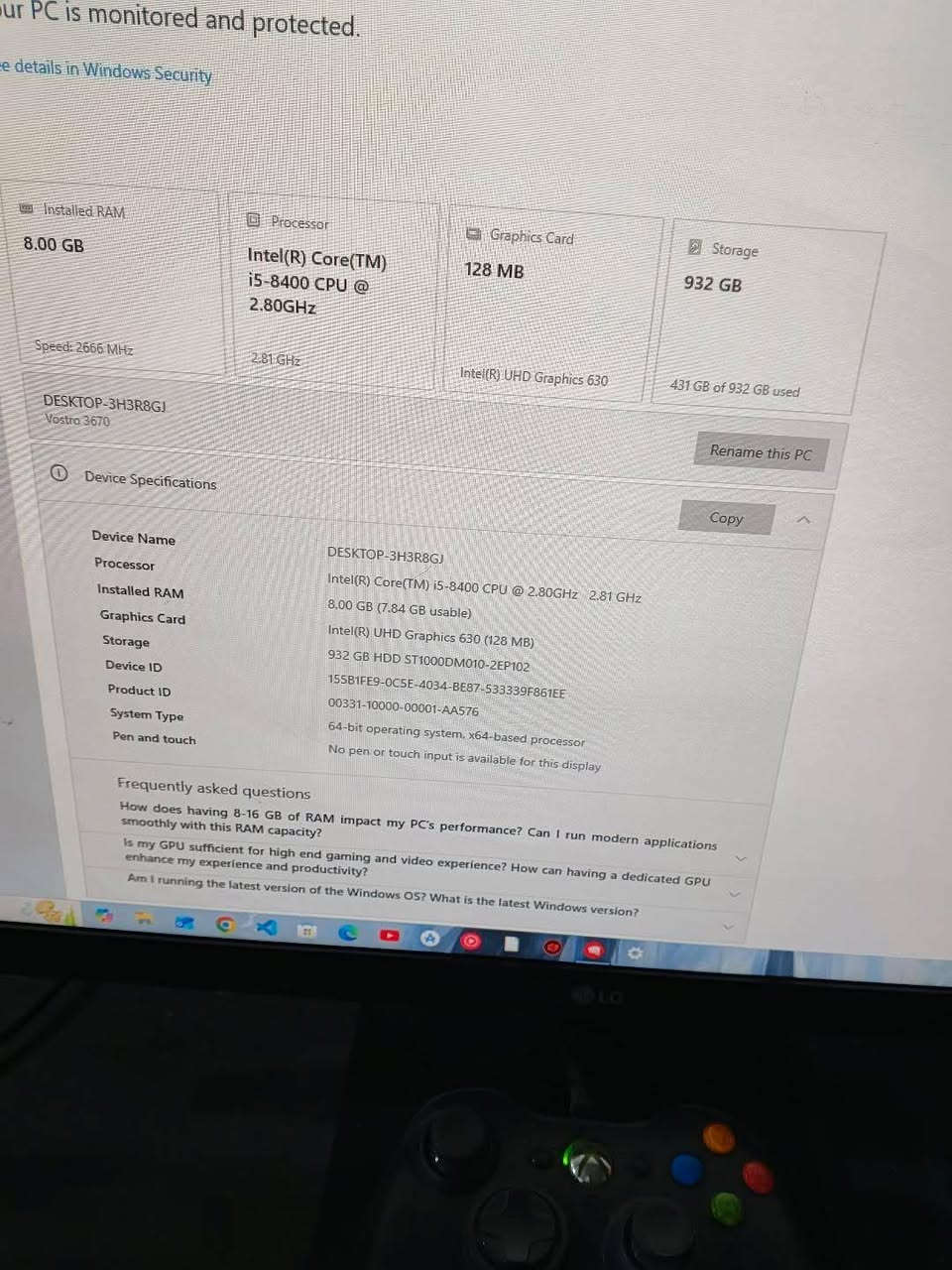 بس جيبلك كرت
تجميعه كامله حتى الميرز وياها  نقصها بس كرت مواصفات كدامك  استعمالها العاب وبرمجه   تجي تتغده وتفحص وتاخذها بعبايتها  وياها بعد غراض ما احتاجهن  
***********

