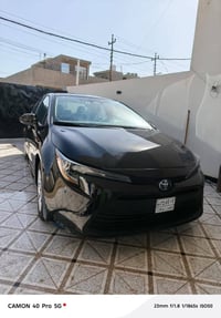 كورلا موديل ٢٠٢٥ لبيع ماشيه ٥٠٠٠ حادثه قطعه وحده جاملغ امامي بسيط الات...