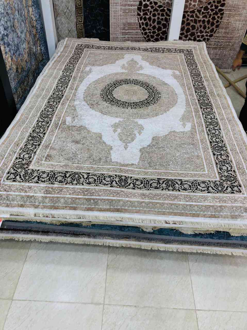 اللهم صلى على محمد وال محمد 
يقدم لكم بيجنا مجموعه من الموكيت الصيفي  التركي برلنت تركي الكولد  الظهر جلد   مانع تزحلق  ضمان من الغسل 3 سنوات  مع توفر دواسات نفس نقش القطع بكل قياسات 
قياس 3☆4 
قياس 2.5☆3.5 
قياس 1.5☆230 
مداسات القياس 1☆1 ، 
1.5☆1.5  
متوفر خدمة توصيل لجميع المحافظات 
للحجز مراسلة الصفحه مباشر


**إذا كنت صاحب هذا الإعلان وتريد حذفه لأي سبب، رجاءا أرسل رسالة إلى الدعم الفني**