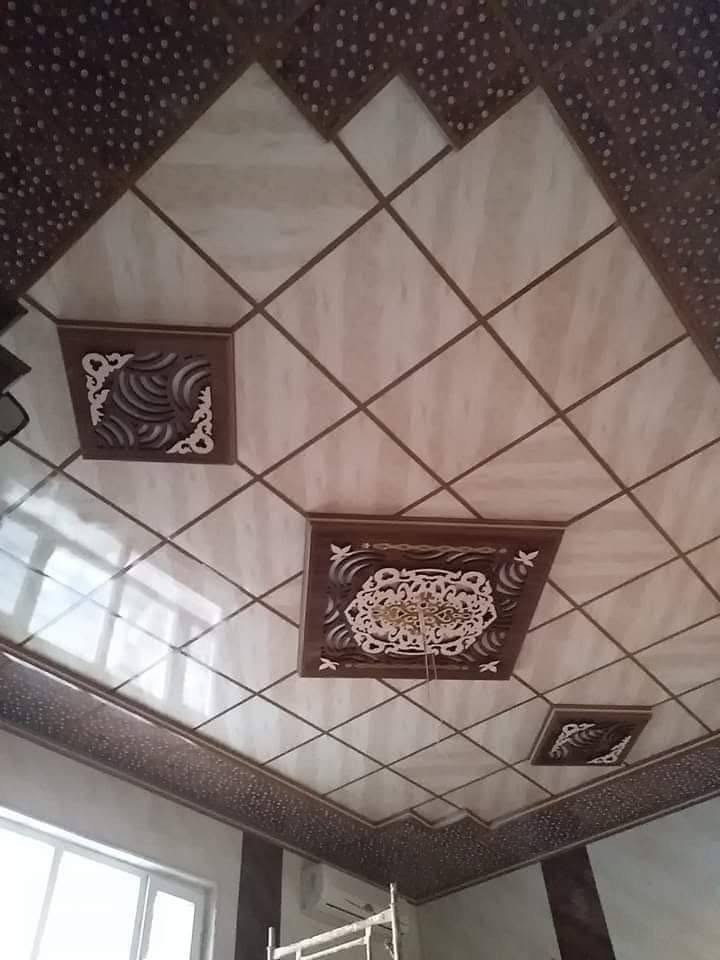 مستعدون لعمل جميع السقوف ثانويه والمغربيه سعر متر العدل 2000
***********
