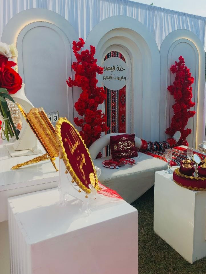 ✨ كوشات أعراس… مع #سنارياااشكال والوان جمال يليق بليلتكم المميزة! ✨
خلي حفلتكم تحچي عن الذوق، الرقي، والتفاصيل اللي تبقى بالذاكرة…
نقدملكم أحدث تصاميم الكوشات بأشكال وألوان فاخرة تناسب كل الذوقات وتضيف للحفل لمسة فخامة ما تننسى.
للحجز والاستفسار ***********يوجد واتساب                                    الاتصال ***********
