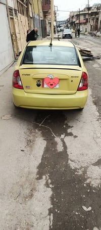 اكسنت دبدوب موديل 2010 وارد امريكي تاكسي رقم بغداد كير.اوتوماتيك المحر...