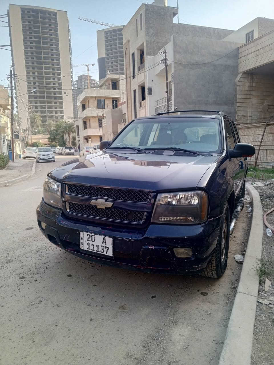 بلايزر موديل 2008 وارد امريكي ضرر جاملغ خلفي لون ازرك. صبغ حزام بدون دواخل سبب الجراد قماره تكم شواصي لغود سليم مكفول
‏ مكينة قبق ابيض ٤٢٠٠ مكفوله 
‏بجم والصندوق شكل تاهو فور ويل
‏مثبت سرعة..تحكم ستيرن جهتين ..تدفئة بالكشنات
‏تبريد قطعتين جيد جدا..كامرة خلفيه
‏شاشه اندرويد كار بلي بلوتوث وايفاي
‏المرايات كهربائية..اشاير مري
‏تخم تاير جديد جبلي ..باتري جديد..الأرضية جلد
‏بلكات نوزلات فيت بم مجاول جويتر كله جديد
‏ كير ومكينة جدد وكهربائيات شغاله 
‏صدرها ٥٠٪ عدى تخم اذاين مكينه جدد
‏رقم ديالى شبه مميز انكليزي هزه جديده باسمي
‏(بغداد علي الصالح مقابيل مرور الطوبجي)
‏السعر 80 بيها مجال بسيط ‪***********‬
‏***********
