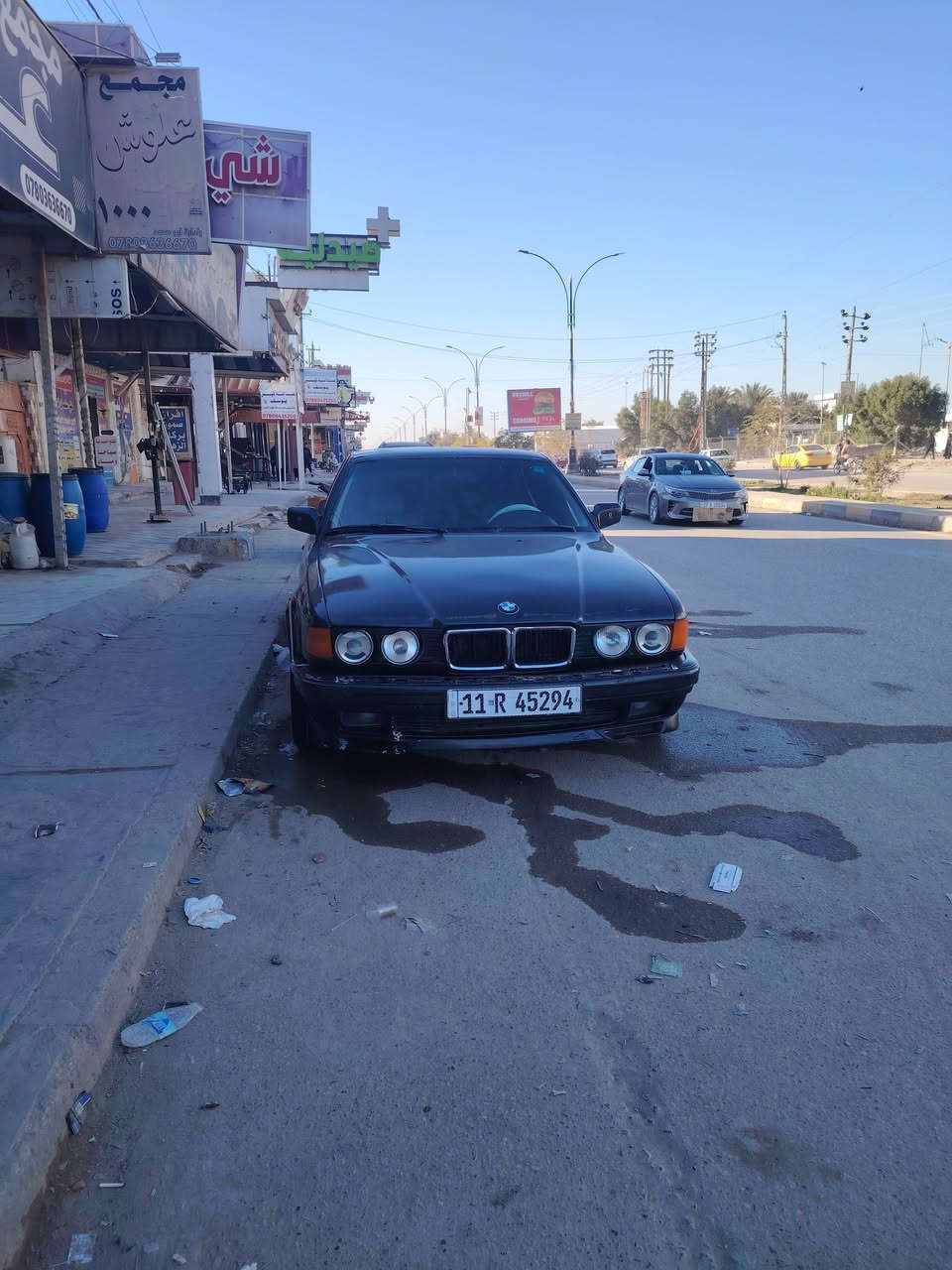 سلام عليكم ورحمة الله وبركاته
بي ام مديل 90 حجم 735 اصل بسمي رقم بغداد
كير ومكينه مكفولات كير مال حاويه هستوني شاده
مصبوغه جماليه صبغه جديده صور جديدات اليوم صورته
حداديه مبده من طول لطول حته الكسل جديد
زوج تايرات جدد وياله شعاع جدد
كشنات جلد بلاد
تتفذه تبريد شغال
ترايك وين ما يعجبك
مكان سياره ديوانيه مركز
سعر 53 مجال بصيط 
رقم بيه واساب
***********
