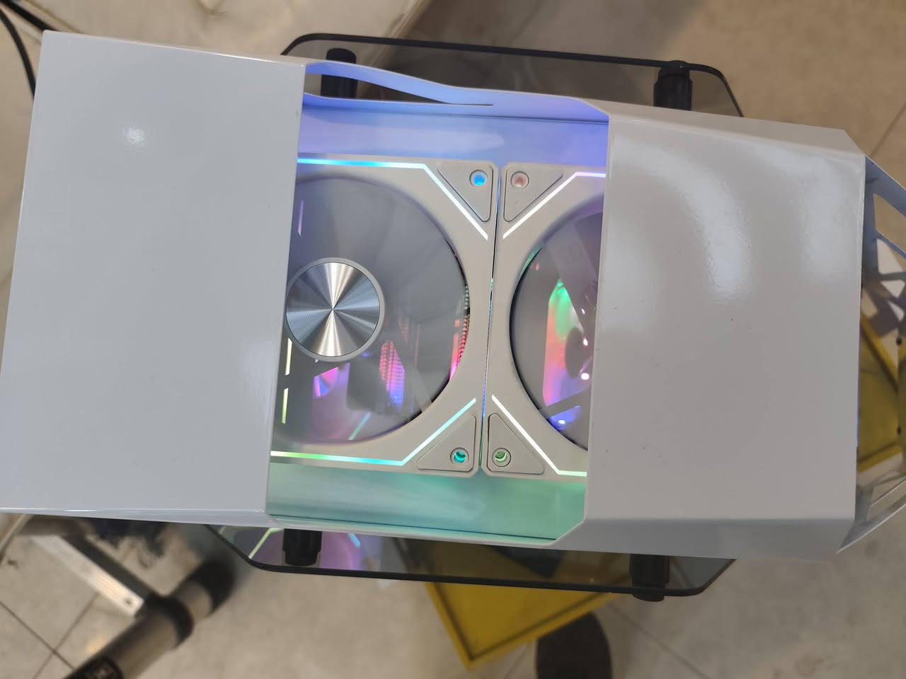 Cpu R7 5700G
Ram 16G crucial 8*2 3200

Vga R590 xfx 8G

Hard 256 M. 2 + 512 M. 2
B550m aorus pro

P.s 650W bronze

للاستفسار عن السعر التواصل خاص او على الرقم

***********
