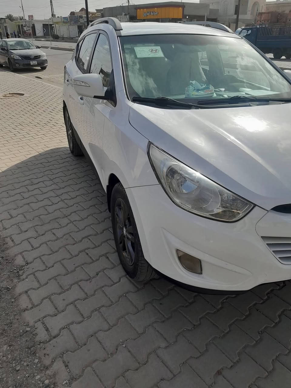 السلام عليكم للبيع او للمراوس بكامري أو كورلا او نيسان روج 

توسان خليجي موديل ٢٠١٣ 
بيه جاملق فقط اسونار موجود مع الصور محرك شرط كير شرط تبريد ثلج سياره حلوه مال بيت بسمنه هزه جديده اسعر 134 وبيها مجال
هاتف  ‏‪***********‬‏
السيارة متواجدة بالمسحك وبالشرقاط.
