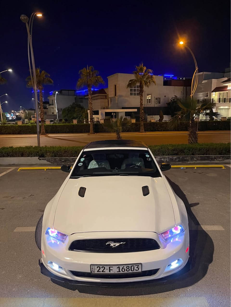 Mostang/Modell/2012
موستانگ ٤ پارچه هه يه دوو جاملغ پيشه وه بؤنيت بيلدي مايه جاملغ پشته وه له گه ل قه پاغ سوندوقي  داوي ٩٢ وه رقه كه ميك مه جال سه ياره ته قو ره قه به شه رت ٦ پستؤن گير مه كينه به شه رت 
*********** أربيل, العراق
