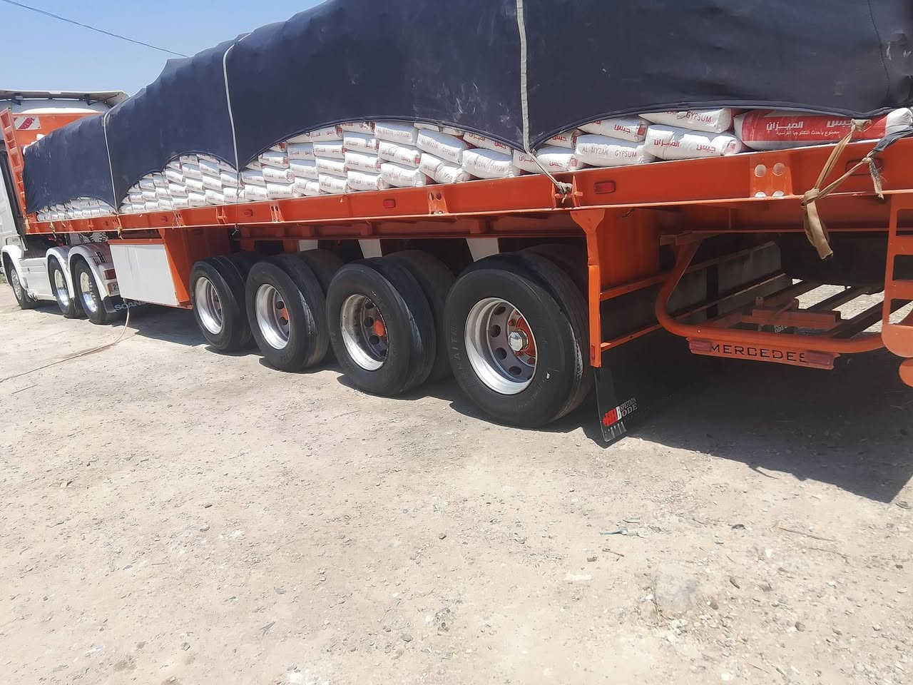 السلام عليكم عربانه  حدادي طول 13.60 دناكير 14 صيني.     تخم تاير فصخ وربط         مكان بغداد تفاصيل وسعر. ***********.
