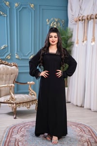 فستان كلوش • لينن • فري سايز ٩٥