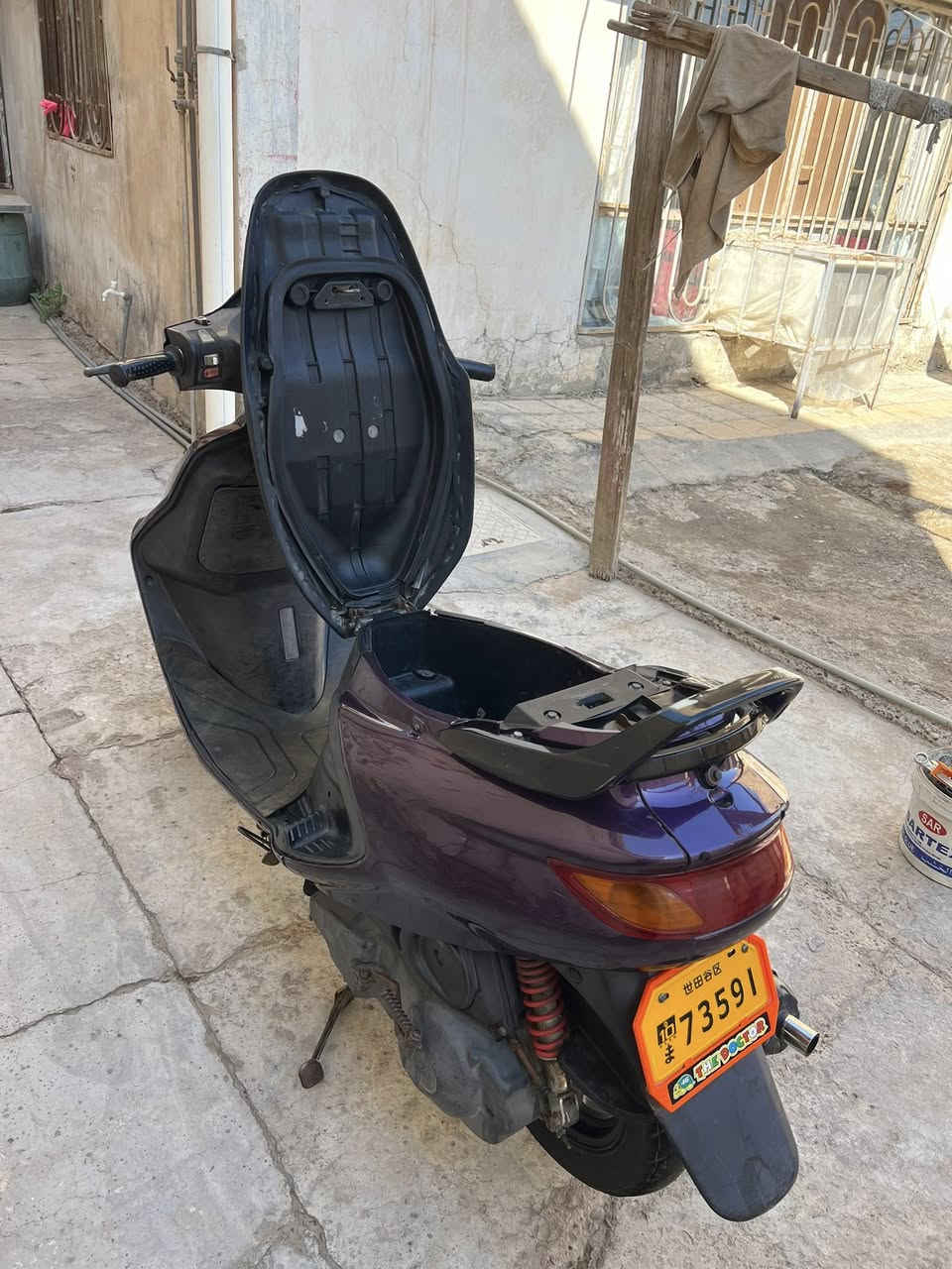 سلام عليكم فراشه فحل للبيع دراجه رمبه مامفتوحه برغي نقص مابيها صالنصه اف ام سلف هندر نكره 550 بيها مجال بسيط بابل مركز ***********
