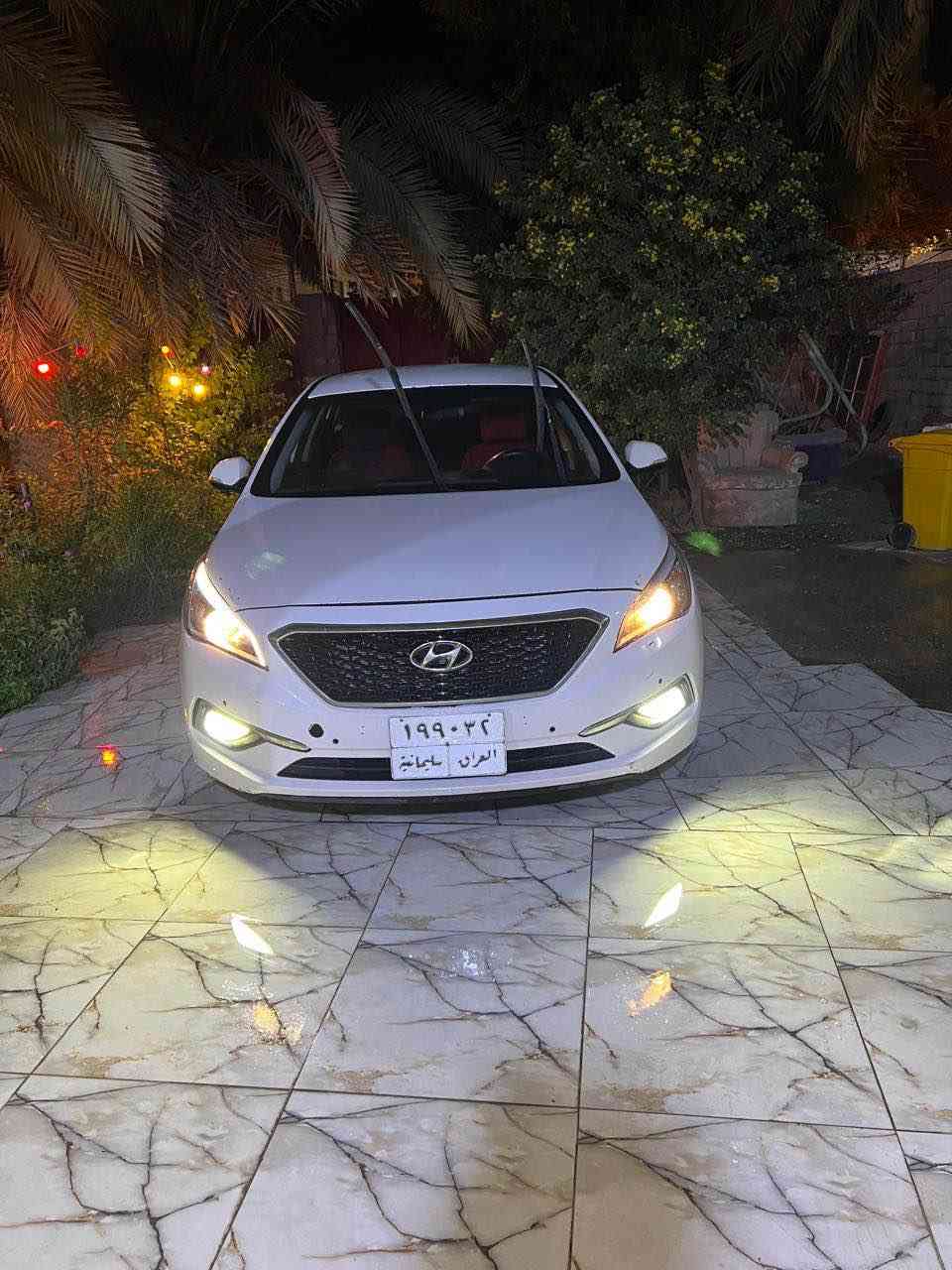 سوناتا 2015 وارد خليجي سعودي بيها تعديل جاملغ الأيمن بسيط بس 120 وبيها مجال رقم سليمانيه 
*********** البصرة, العراق
