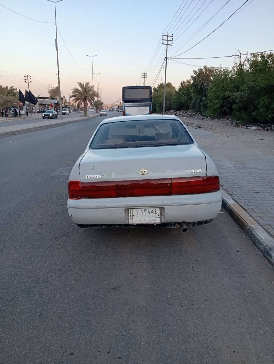 بطه موديل 91 رقم مثنئ مشروع وطني صاعده هزه وجاهزه للتحويل مكفوله كص ونقل والاصوليات كير ومحرك جدد مكفوله من الضربه صبغ السياره بلادي جارد حداديه جديده تبريد عطل صار يومين هوا حار سياره مال جناي مكان السياره نجف السعر 32ورقه اتصال فقط ***********
