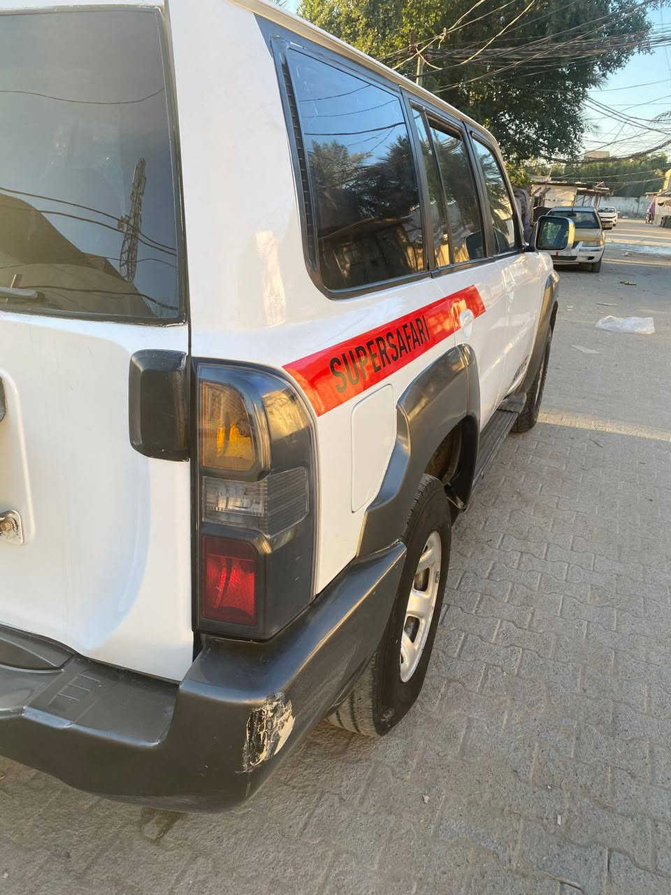 نيسان باترول موديل 2008مكفوله من ضربه صبغ حزام جماليه محرك بلادي كير اوتو مزاد النجف سعر 75$رقم ***********
