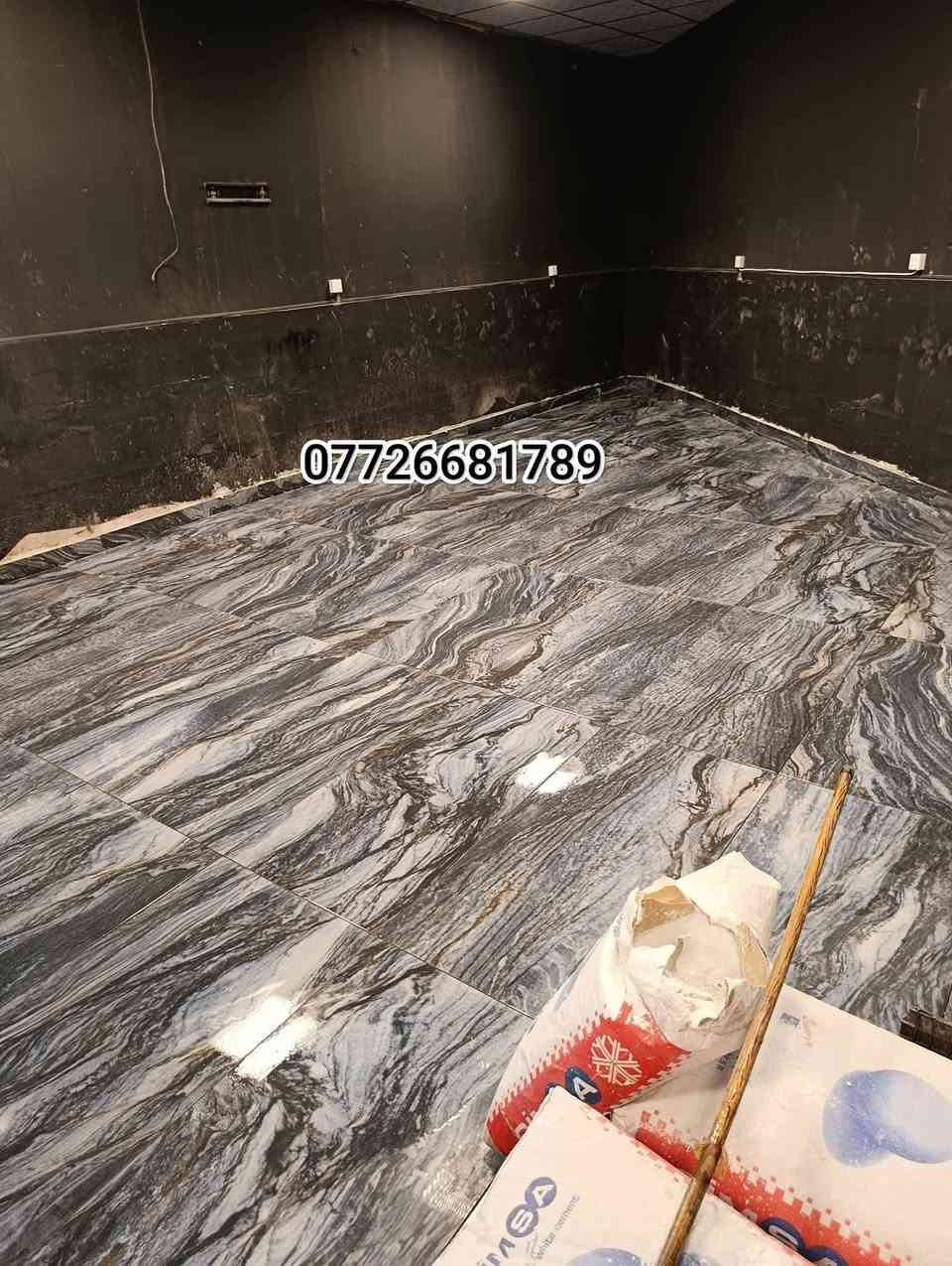 سلام عليكم كادر عمل 3 خلفات لكافه تطبيك البورسلين لكافه القياسات والارضيات والمرمر والدروجه عمل درجه اولى استلام مهندس والتزام بلوقت العمل بغداد كرخ رصافه  للاستفسار الاتصال على الرقم التالي ***********,***********,واتساب
