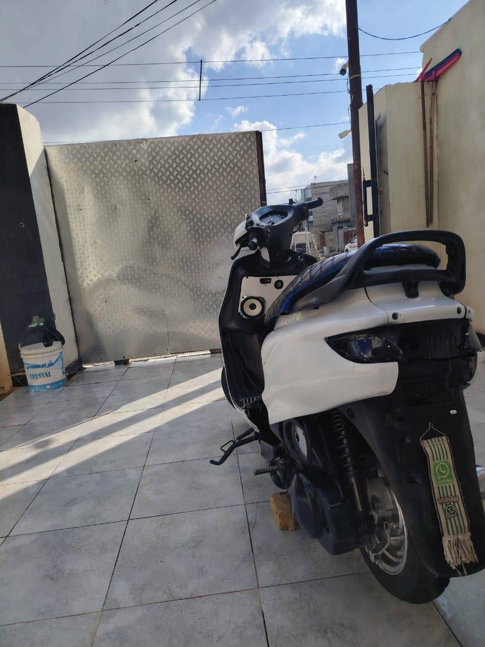 السلام عليكم  دراجه فراشة للبيع مديل8 مكينه مفتوح دراجه خير من  الله ما متعوبه لدراجه العنوان ديالى شهربان  *********** الاستفسار
