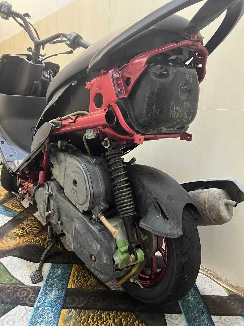 سلام عليكم
دراجه للبيع 
دراجه مكينتهاا رمبة 49 ما مفتوحة 
دراجة خير منً الله 
بيهة ويل رياضي وصبغت شاصي حراري مامتوفر مازنجر
سعر علة هاذا رقم ***********واتساب"
