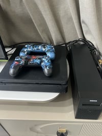 بلاي فور سلم مهكر ذاكرة 500Gb نظيف شخط مابي ممفتوح ستيكر اشتريته مستعم...