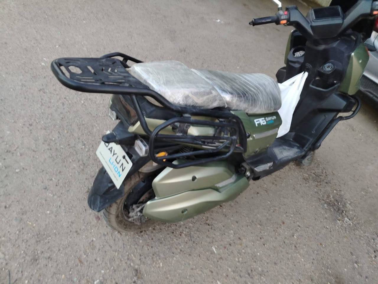 دراجه_DAYUN_دايوان
.بطاريه _ليثيوم _32_ امبير .الملف 2000 السرعة 90 تقطع مسافة 70 كيلو تشغيل مفتاح كارت بصمة جهاز مانع سرقة  السعر 1400000 مكاني بغداد  الكريعات اتصال ***********
